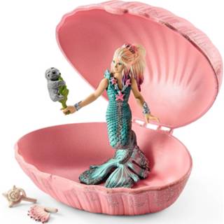 👉 Baby's Schleich Bayaia Mermaid with Baby Seal in Shell