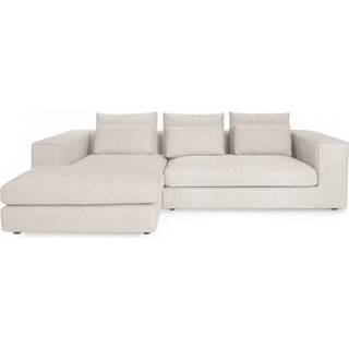 👉 Hoekbank kunststof beige I-Sofa Soho links 8719244814688