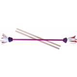 👉 Paars hout Acrobat Jongleerstokken Bloemen 75 Cm 3-delig 5407005157626