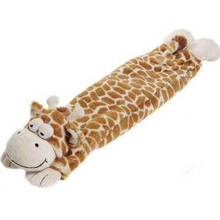 👉 Magnetron warmte knuffel giraf geel 50 cm - Heatpack/coldpack - Warmteknuffel lavendel geur - Safaridieren giraffen knuffels - Dierenknuffels