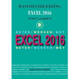 👉 Basishandleiding Beter Werken Met Excel 2016 9789055482665