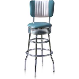 👉 Barkruk blauw Bel Air Retro Bs-29cb 8719747280652