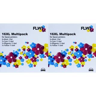 👉 Huismerk Epson 16xl Multipack (2 Sets) Zwart En Kleur Cartridge