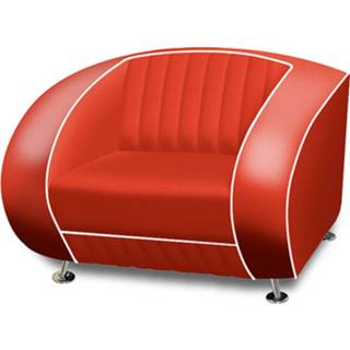 👉 Retro fauteuil rood Bel Air Sf-01 8719747282564