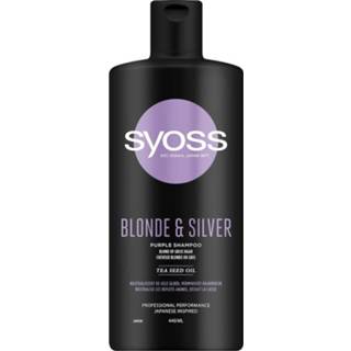 👉 Shampoo zilver gezondheid Syoss Blonde & Silver 5410091756345