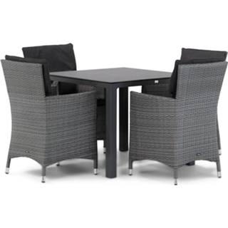 👉 Tuinset wicker transparant Garden Collections Orlando/Pallazo 90 cm dining 5-delig 7423603834866