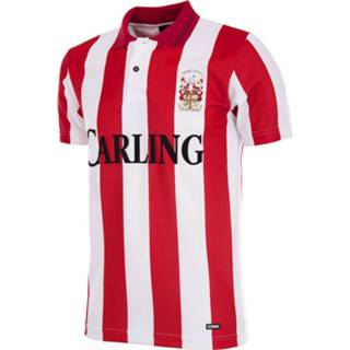 👉 Retroshirt rood unisex XXL nederland Rugby Shirts volwassen Stoke City Retro Shirt 1993-1994 - 8718912092359