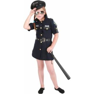 👉 Jurk synthetisch multikleur meisjes Politie Kostuum 164 (14 Jaar) 8719538056725