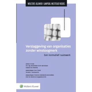 👉 Verslaggeving Van Organisaties Zonder Wi 9789013131642