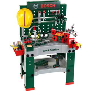 👉 Werkbank kunststof groen Bosch Speelgoed Nr. 1 4009847084859