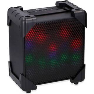 👉 Luidspreker zwart kunststof Soundlogic Draadloze Led Speaker - Indoor & Outdoor Bluetooth 8715986178859