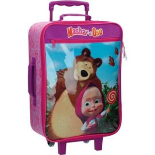 👉 Kindertrolley roze kinderen Masha En De Beer 25l 8435465000524