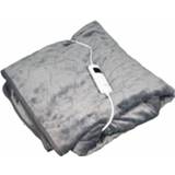 👉 Elektrische deken grijs polyester Mesa Living 180x130 Cm 804.080 8713667040808