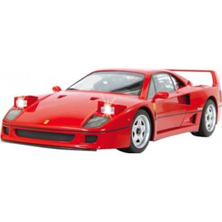 👉 Rood kunststof jongens Rastar Rc Ferrari F40 40 Mhz 1:24 4042774446673