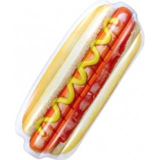 👉 Luchtbed multikleur Opblaasbaar Hotdog 200 X 80 Cm - Strand/zwembad Luchtbedden 8720147324563