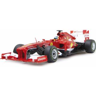👉 Rood kunststof jongens Rastar Rc F1 Raceauto Ferrari 27 Mhz 1:12 4042774389154