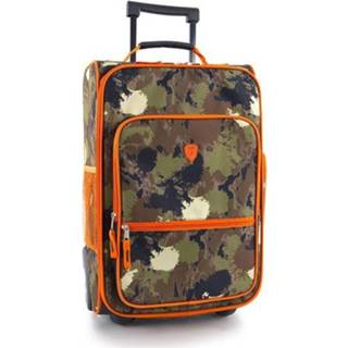 👉 Trolley groen oranje Heys Camo 20 Liter Groen/oranje 665556025558