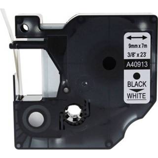 👉 Wit zwart Dymo Alternatief D1 Standaard Labels Wit-zwart Tape 9mm 8712794855019