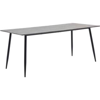 👉 Eettafel grijs MDF Vidaxl 180x90x75 Cm 8719883746708