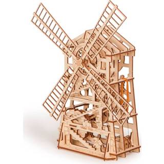 👉 Windmolen houten hout Wood Trick Mechanische - Modelbouw 4820195190364