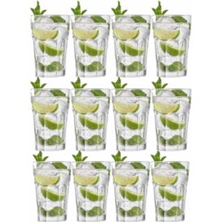 👉 Drinkglas glas transparant 12x Drinkglazen/waterglazen 440 Ml Oban Serie - 40 Cl Drink Glazen Drinks Drinken Drinkglazen Van 8720147734409
