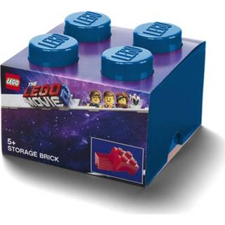 👉 Opbergbox blauw polypropyleen Set Van 2 - Brick 4 Lego Movie 2, 6013733846825