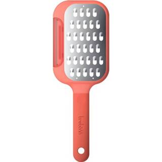 👉 Dunschiller rood En Rasp 2 In 1 - 25 Cm Peel + Grate Trebonn 8056860330148