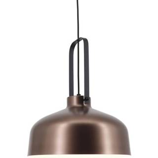 👉 Hanglamp bruin zwart metaal Lamponline Mendoza Ø 37,5 Cm Bruin-zwart 8719831735020