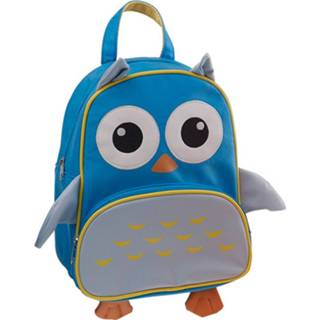 👉 Rugzak polyester blauw kinderen Gamberritos Kinderrugzak 26 X 22 Cm Uil 8432443611321
