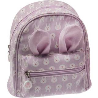 👉 Rugzak polyester roze kinderen Gamberritos Kinderrugzak 26 X 22 Cm Konijntjes 8432443611369