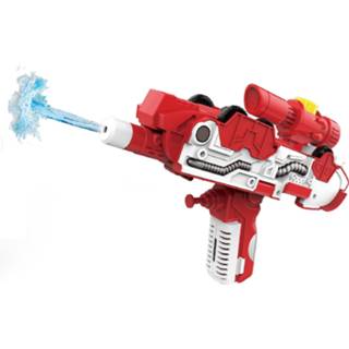 👉 Waterpistool rood wit Toi-toys 2-in-1 Waterpistool/brandweer Rood/wit 35 Cm 8719817502462