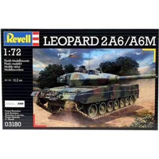 👉 Schaal Revell Modelbouwdoos Leopard 2a6/a6m 15 Cm 1:72 4009803031804