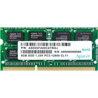 👉 Apacer 8 GB DDR3-1600 werkgeheugen AS08GFA60CATBGJ