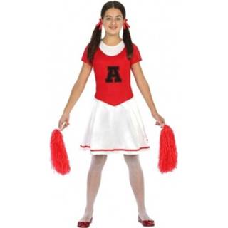 👉 Jurk meisjes Cheerleader jurk/jurkje verkleed kostuum voor