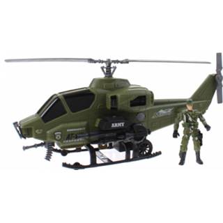 👉 Helikopter groen kunststof Toi-toys Speelset Army Special Forces 3-delig 8718807999794