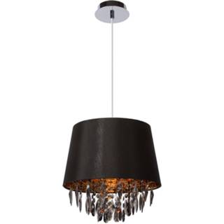 👉 Hanglamp zwart acryl Lucide Dolti Ø30,5 5411212781420