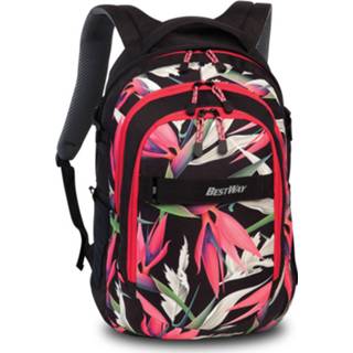 👉 Rugzak zwart magenta polyester Bestway Evolution Air 22 Liter Zwart/fuchsia 4002282176493