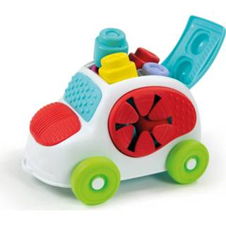 👉 Kunststof multikleur Clementoni Vormendoos Auto Sensory Car Junior 28 X 19,5 Cm 8005125173150