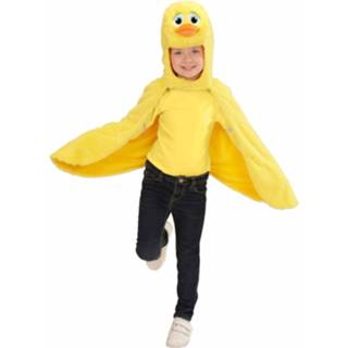 👉 Pluche active kinderen eenden cape met capuchon en eendenkopje voor kids 8003558974337