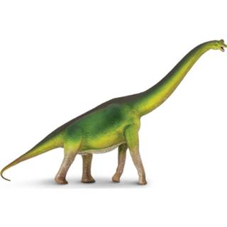 👉 Dinosaurus groen geel rubber Safari Brachiosaurus Junior 35 Cm Groen/geel 95866300203