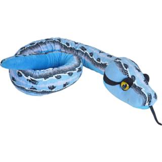 👉 Knuffel blauw pluche Wild Republic Slipstream Slang 137 Cm 92389221893