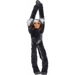 👉 Knuffel zwart pluche wit Wild Republic Springtamarin Junior 51 Cm 92389234848