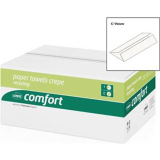 👉 Handdoek Wepa Comfort Handdoekjes, 2-laags, 25x31cm C-vouw, Doos Van 20x180 Stuks 4000735566013