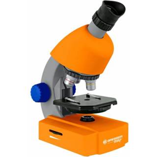 👉 Microscoop junior oranje staal Bresser 22 Cm 5-delig 4007922039299