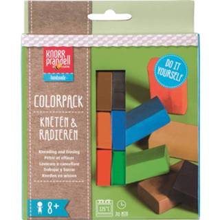 👉 Multikleur Brunnen Boetseerklei-gum Junior Colorpack Basic 6-delig 4011643971639