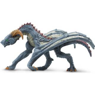 👉 Speelfiguur blauw kunststof Safari Cave Dragon Junior 13 X 10,5 Cm 609366101279