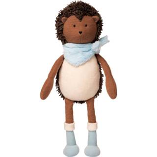 👉 Knuffel bruin textiel blauw mannen Manhattan Toy Forest Friends Hedgehog 40 Cm 11964495160