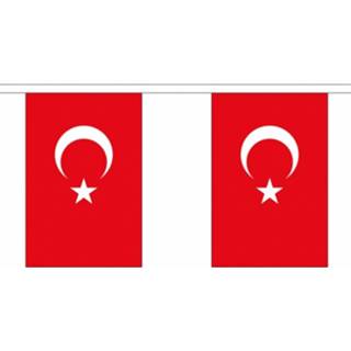👉 Vlaggenlijn Turkije versiering 3 m