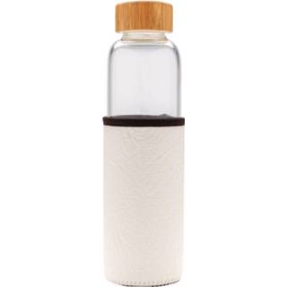 👉 Drinkfles wit polyurethaan bruin Xd Collection Met Sleeve 550 Ml 8714612116319