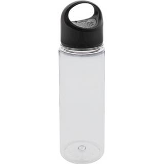 👉 Drinkfles zwart transparant kunststof Xd Collection Met Speaker 680 Ml Zwart/transparant 8714612115176